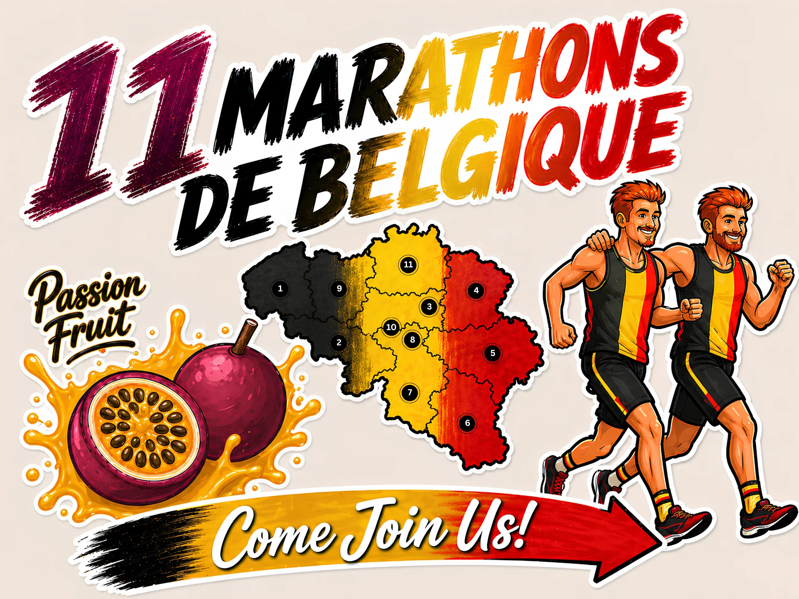11 Marathons de Belgique